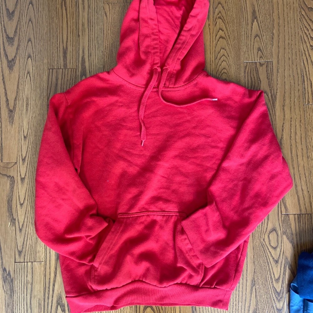 Red hoodie